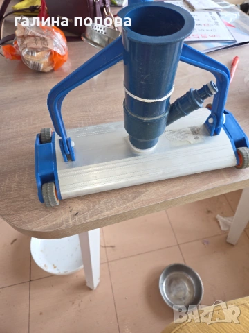 Плоска вакумна подочистачка за басейн, снимка 3 - Басейни и аксесоари - 54199426