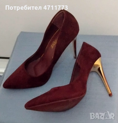 Дамски обувки, снимка 2 - Дамски обувки на ток - 53134526