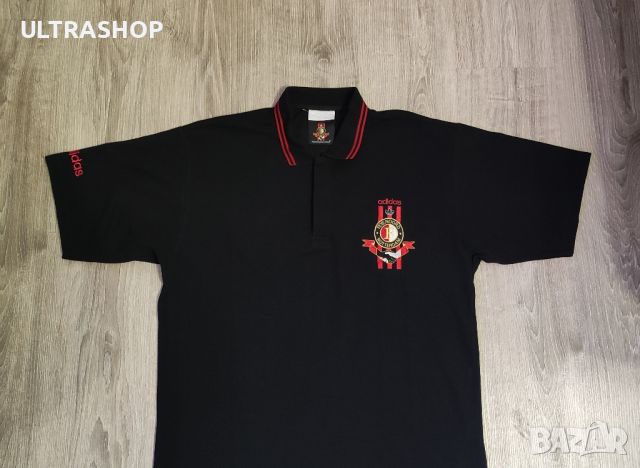 ✅ РЕТРО Feyenoord Rotterdam Polo Jersey 1994/95◾ Размер: XL✅ Отлично състояние, снимка 7 - Тениски - 46336203