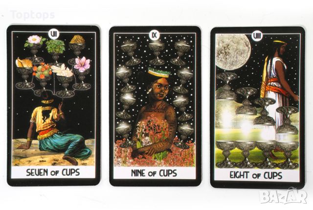 Таро:The One World Tarot & Intuitive Night Goddess&Tarot of the Divine, снимка 6 - Карти за игра - 45281700