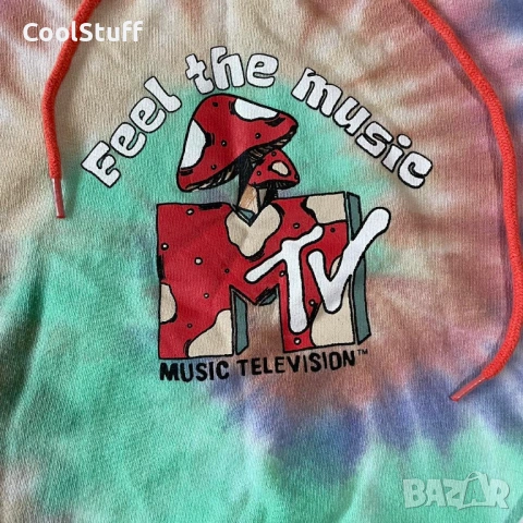 Блуза с Качулка Суитшърт Унисекс MTV Feel The Music Размер M, снимка 3 - Блузи - 53848620