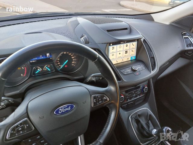 2017 Ford Kuga 2.0 tdci 150hp Facelift, подгрев, кожа, снимка 13 - Автомобили и джипове - 45170524