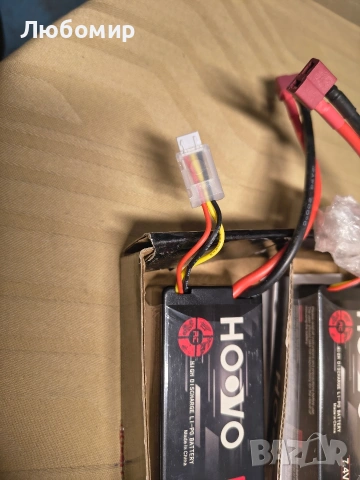 2 броя 7.4V 5200mAh 80C Lipo 2S батерии с твърд корпус, XT60 щепсел, резервна батерия HOOVO , снимка 3 - Друга електроника - 54243159