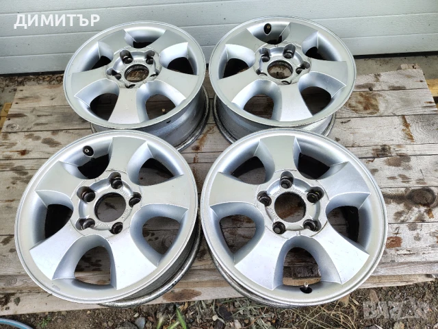4бр.АЛУМИНИЕВИ ДЖАНТИ 15ки за FIAT DUCATO 5x118 6.5j et53