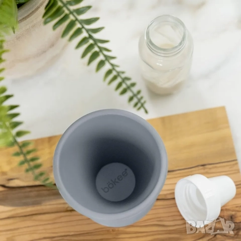 Поставка за бебешко шише Ingenuity Bokee Hands Free или чаша за пиене с една ръка, снимка 9 - Прибори, съдове, шишета и биберони - 51863236