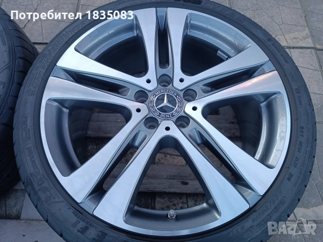 Джанти спорт пакет 19ки 5х112 Mercedes + летни гуми GoodYear, снимка 7 - Гуми и джанти - 52863394