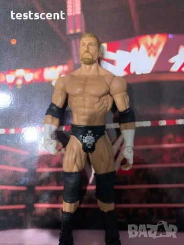 Екшън фигура WWE Triple H Трите Хикса Mattel basic Series играчка figure, снимка 13 - Колекции - 48503791