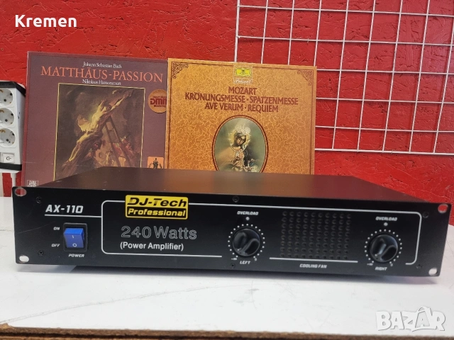 Стерео стъпало DJ TEAH AX-110, снимка 2 - Ресийвъри, усилватели, смесителни пултове - 53190126