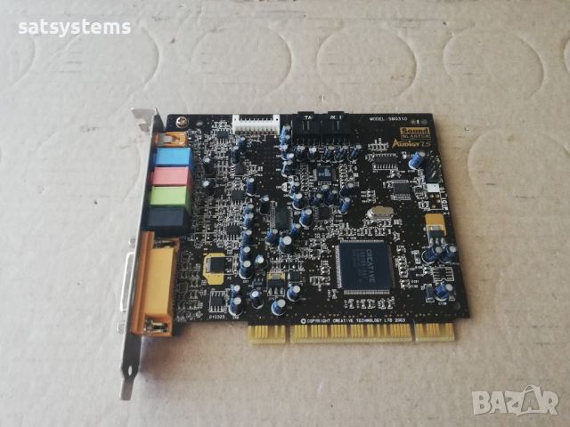 Звукова карта Creative Labs Sound Blaster SB0310 Audigy LS 5.1 PCI, снимка 5 - Други - 46518105