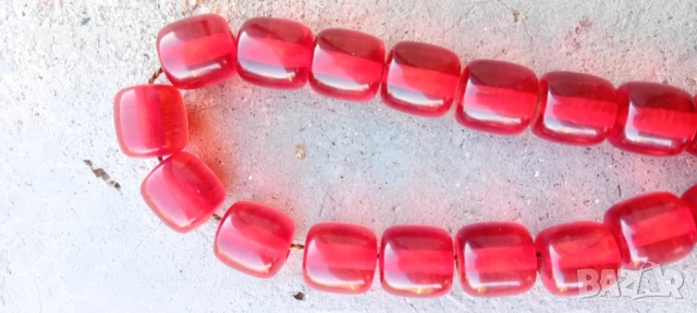 Стара броеница, кехлибар,38гр,17 зърна, снимка 6 - Антикварни и старинни предмети - 51770534