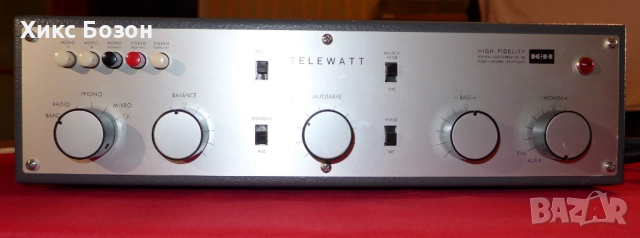 Ненамираем K&H Telewatt VS56 лампов усилвател   1963г.като нов, снимка 10 - Ресийвъри, усилватели, смесителни пултове - 52120007