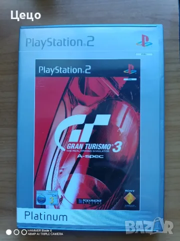 GRAND TURISMO 3 оригинална игра , снимка 1 - Игри за PlayStation - 49185041