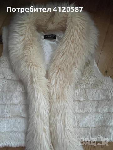 Дамски плюшен елек