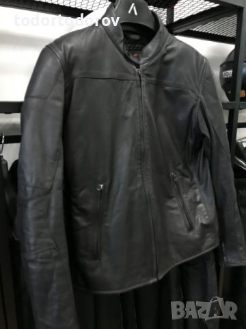 Кожено мото яке DAINESE MIKE, 52 М-L,протектори,като ново, снимка 2 - Аксесоари и консумативи - 46060584