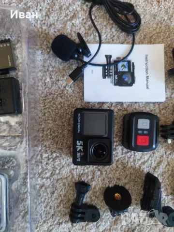 Продавам камера 5k ultra HD action camera, снимка 2 - Камери - 50343130