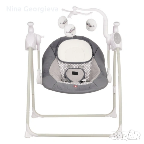 Електрическа люлка за бебе Zizito Hana, снимка 4 - Детски люлки - 53874433