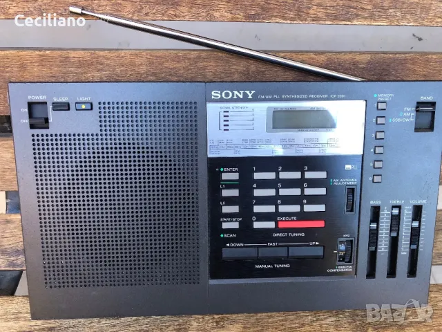 SONY  AM / FM  ICF - 2001 Radio-видеоклип с начин на работа в обявата!, снимка 3 - Радиокасетофони, транзистори - 47869965