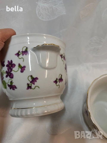 Комплект баварски кашпи Bareuther Waldsassen, снимка 7 - Други - 53836117