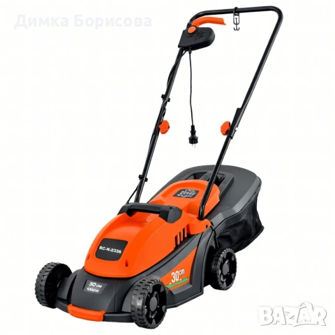 Мощна и лека електрическа градинска косачка 1000W, снимка 8 - Градинска техника - 53944558