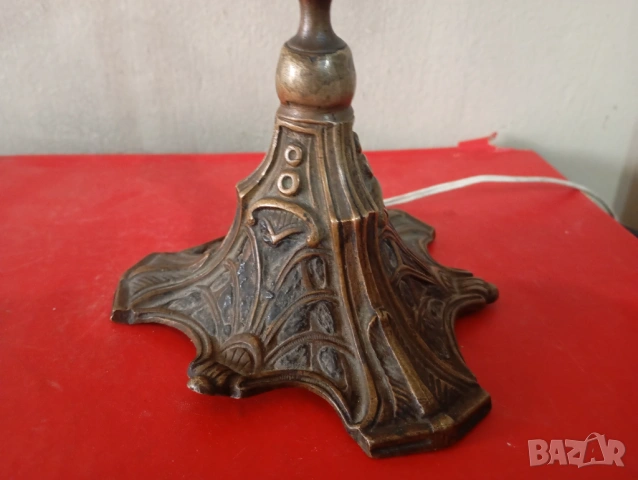 Настолна лампа арт нуво, снимка 2 - Настолни лампи - 54088515