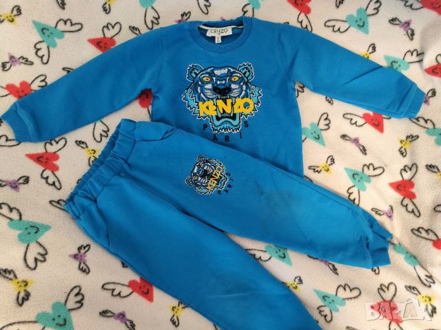 Kenzo детски комплект долнище и блуза с дълъг ръкав, 3-4г, 98см-104см, снимка 1 - Детски комплекти - 45091773