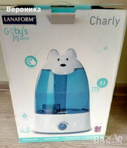 Овлажнител за въздух Lanaform CHARLY, снимка 3 - Овлажнители и пречистватели за въздух - 52674642