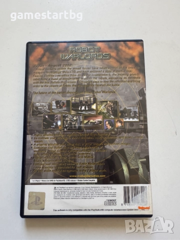 Robot Wars: Warlords за PS2, снимка 2 - Игри за PlayStation - 51758957