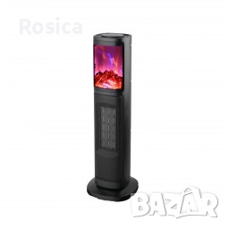 Вентилаторна PTC керамична печка Rosberg R51970IF, 2000W, 2 степени, Защита 55R51970IF, снимка 2 - Отоплителни печки - 52150568