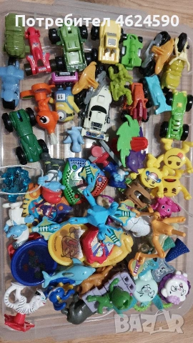 Играчки от шоколадови яйца