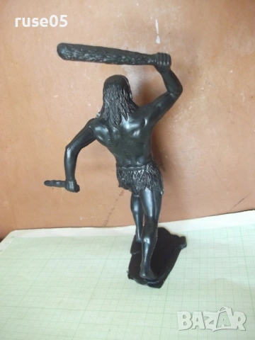 Фигура "Дивак с бухалка и нож", снимка 3 - Колекции - 53848488