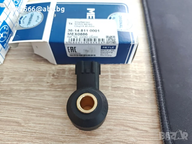 Детонационен датчик /нок сензор/ за Subaru Legacy H6 2005 22060AA130, снимка 3 - Части - 51136902