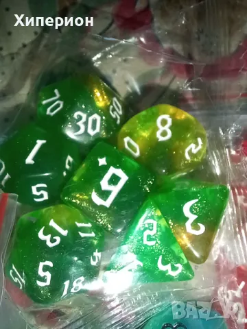 Комплект зарове за D&D, снимка 4 - Настолни игри - 30169040