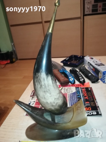 ПЛАТНОХОДКА ОТ РОГ-АНТИКА 0509251118LCHERY, снимка 11 - Антикварни и старинни предмети - 51613407