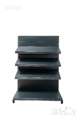 Крайстенни стелажи за магазин в тъмно сив мат - Еко Лайн/НОВИ/ПРОМОЦИЯ, снимка 6 - Стелажи и щандове - 50869208