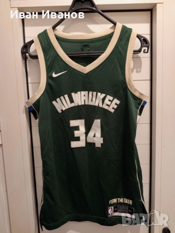 Чисто нов оригинален потник на Milwaukee Bucks - Giannis Antetokounmpo
