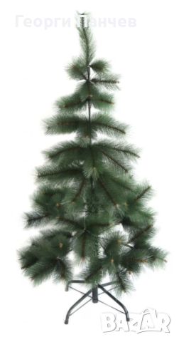 Коледна елха/ борче със зелени връхчета, снимка 2 - Декорация за дома - 45952013