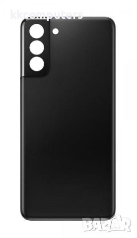 Капак батерия зa Samsung S21 Plus (G996) Черен Баркод : 115201, снимка 1 - Резервни части за телефони - 46716928