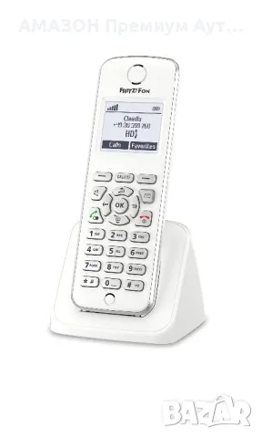 Безжичен DECT телефон AVM FRITZ!Fon M2/HD телефония/мултимедия/международна версия, снимка 1 - Стационарни телефони и факсове - 47853372