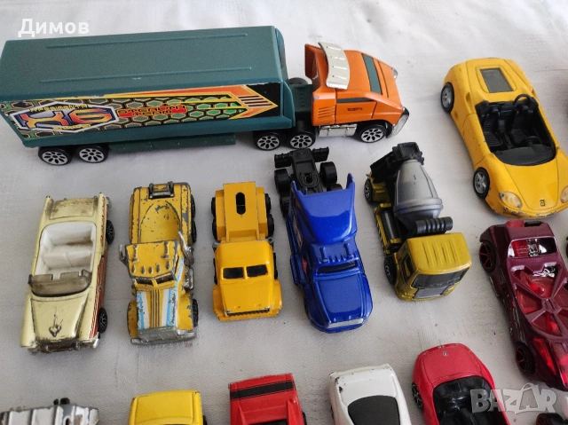 Голям лот метални колички , снимка 2 - Колекции - 53147813