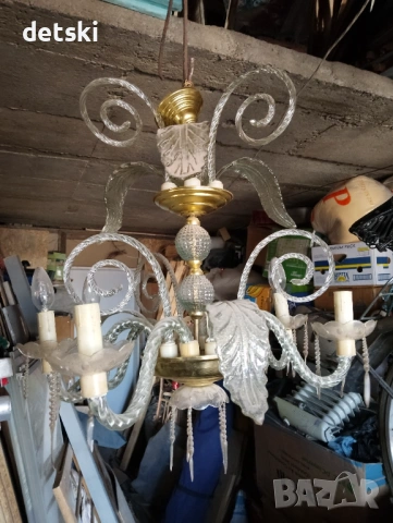 Полилей,полулей,стъклен полилей