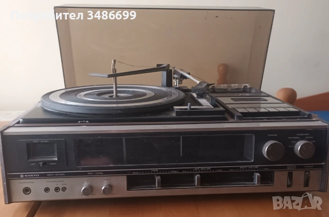 Грамофон SANYO, снимка 2 - Грамофони - 54199046