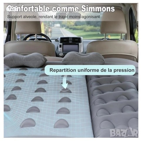 Надуваем матрак за кола за SUV, снимка 4 - Аксесоари и консумативи - 52893490