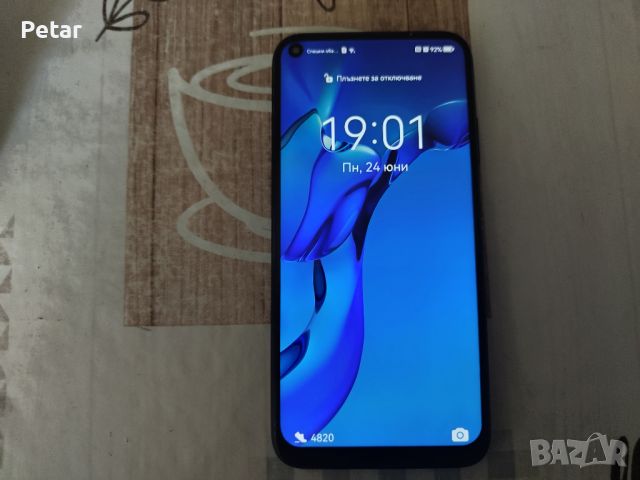 Huawei P40 Lite черен, снимка 1 - Други - 46350226