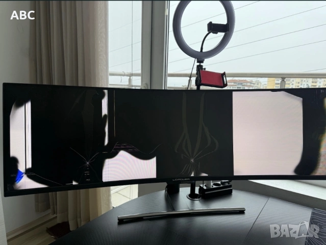 Гейминг Монитор LC POWER 49’inc, снимка 2 - Монитори - 53585522