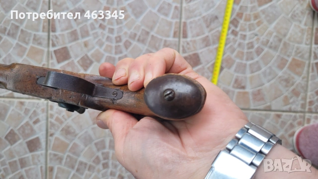 пистолет, пищов, евзалия, кремъклия, снимка 10 - Антикварни и старинни предмети - 54029843