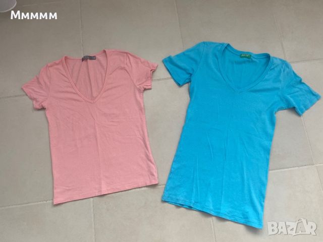 Тениски 2 броя S, снимка 1 - Тениски - 45768070