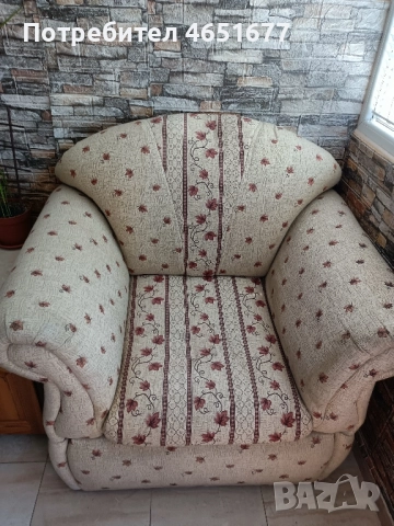 Холна гарнитура 3 части, снимка 3 - Дивани и мека мебел - 52497267