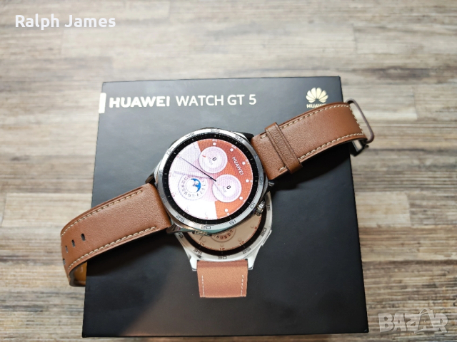 Huawei Watch GT 5 Brown 46mm, снимка 2 - Смарт часовници - 53691433