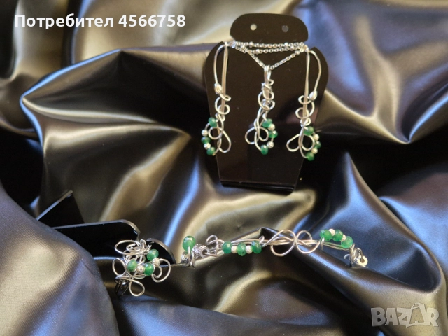 Ръчно изработени бижута, снимка 9 - Бижутерийни комплекти - 51791616