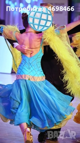 Стандартна рокля по спортни танци 